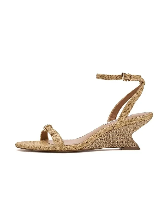 Туфли на танкетке Zaloma Steve Madden, Raffia — 5