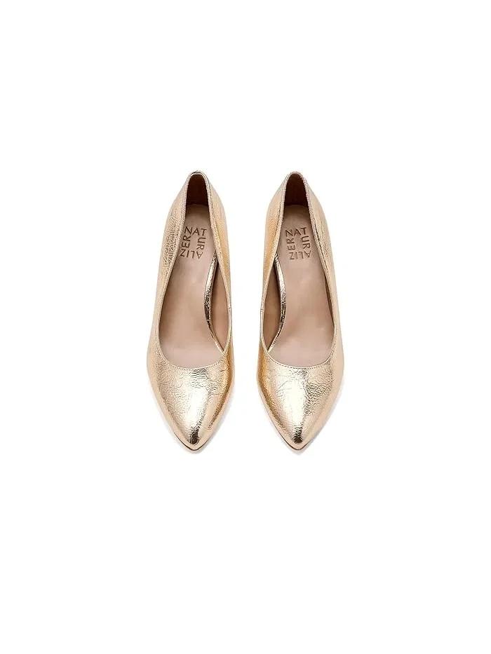 Туфли на каблуке Flora Naturalizer, Light Champagne Synthetic — 3