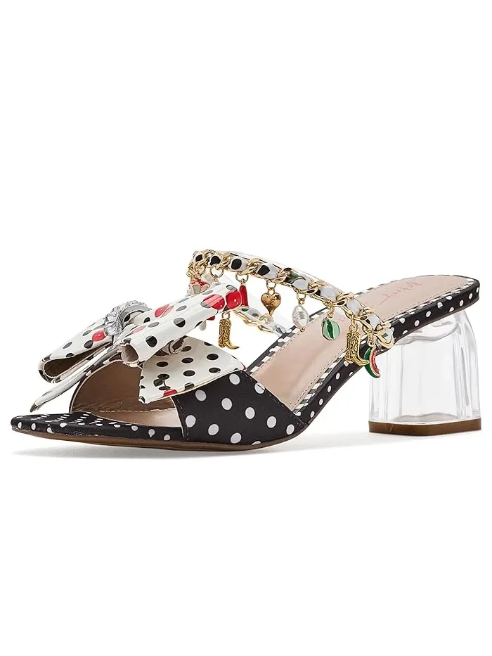 Туфли на каблуке с декором Kayleen Blue by Betsey Johnson — 1