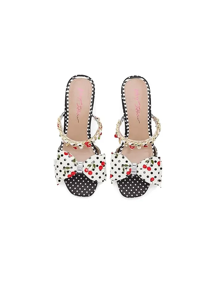 Туфли на каблуке с декором Kayleen Blue by Betsey Johnson — 3