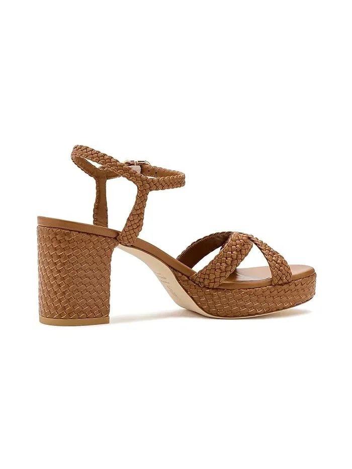 Туфли-лодочки плетеные Dayna Woven Platform Stuart Weitzman — 4