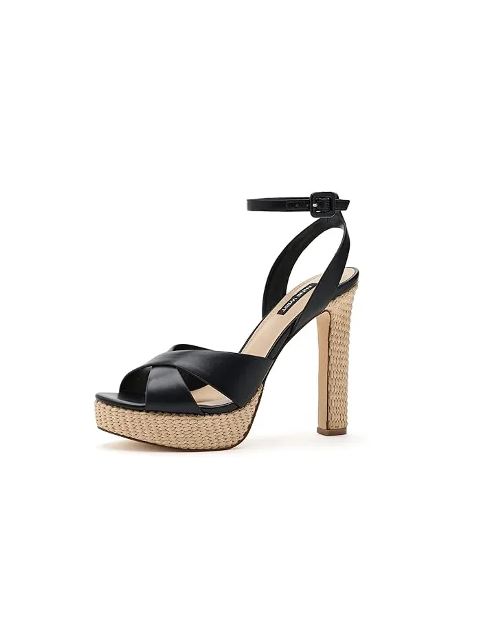 Туфли на высоком каблуке с перекрестными ремешками Weston Nine West — 1