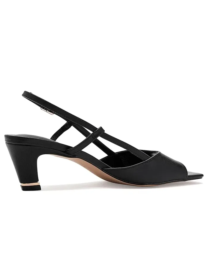 Туфли-лодочки на каблуке Anna Kenneth Cole New York, Leopard Suede — 4