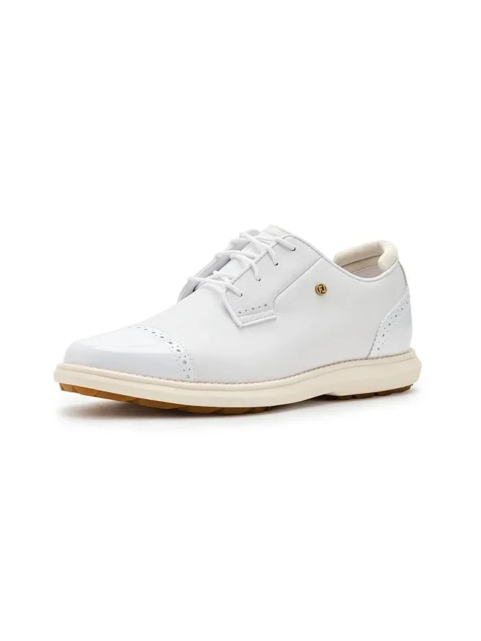 Туфли женские FootJoy Traditions Spikeless Cap Toe — 2