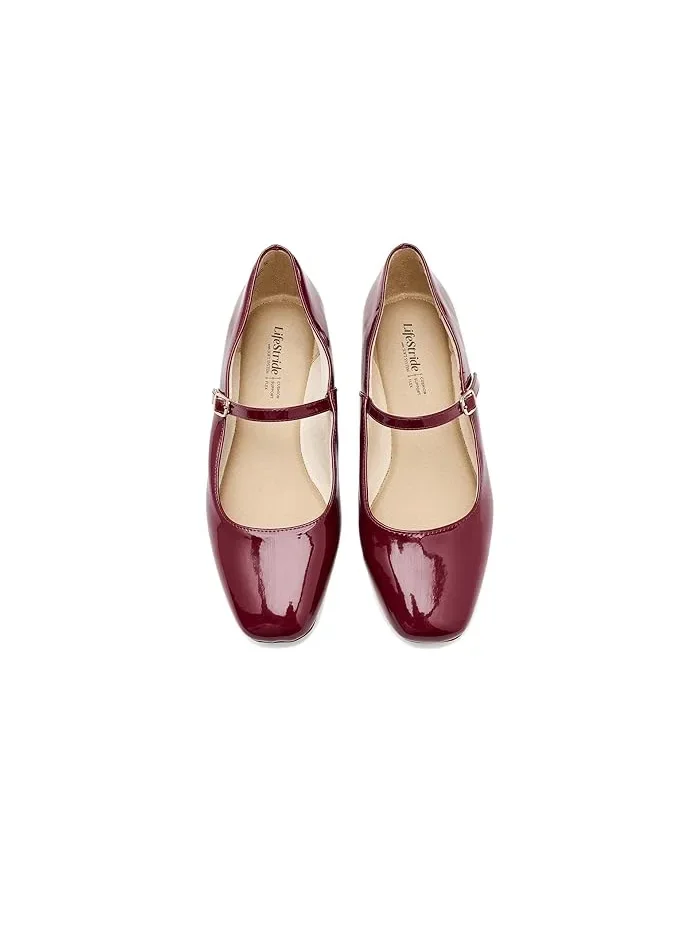 Туфли Мэри Джейн Beloved LifeStride, Dark Cherry Patent — 3