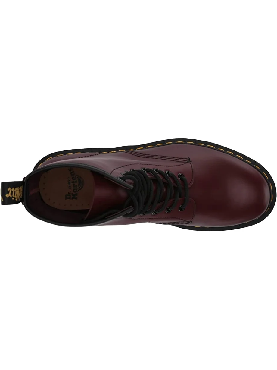 Мужские ботинки Dr. Martens 1460 Smooth — изображение 3 из 8, вишня-красный