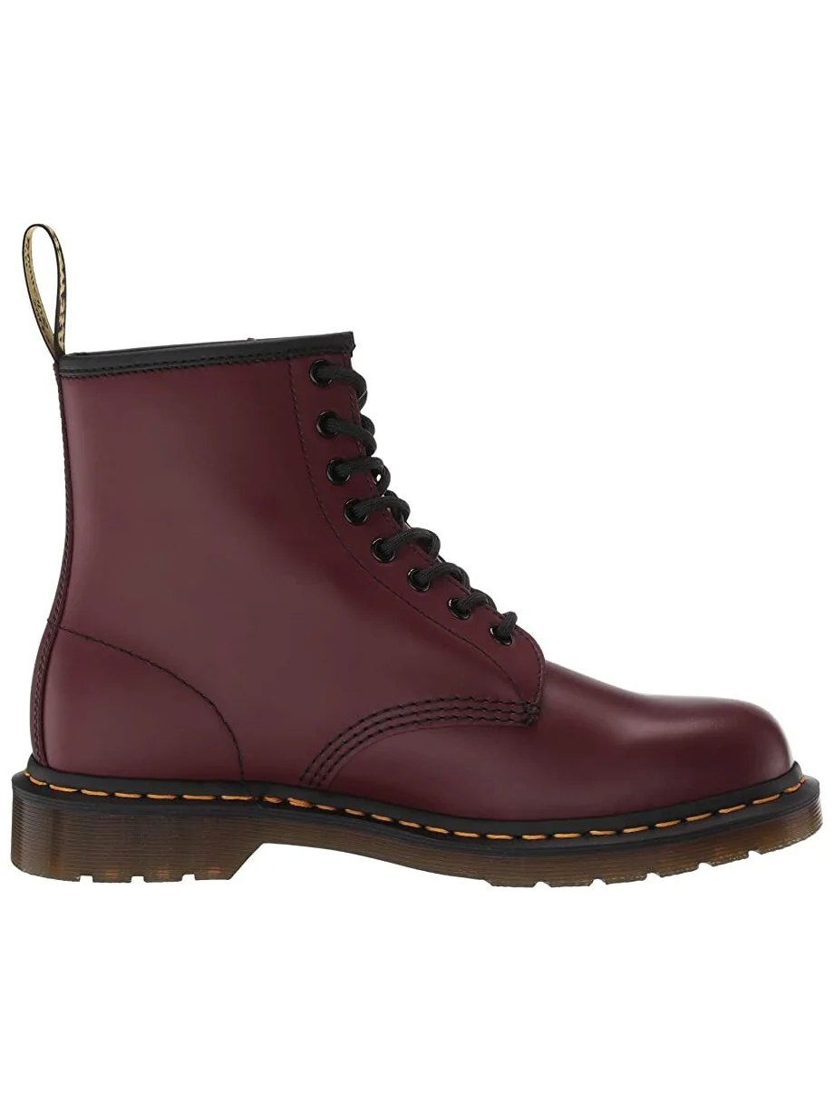 Мужские ботинки Dr. Martens 1460 Smooth — изображение 7 из 8, вишня-красный