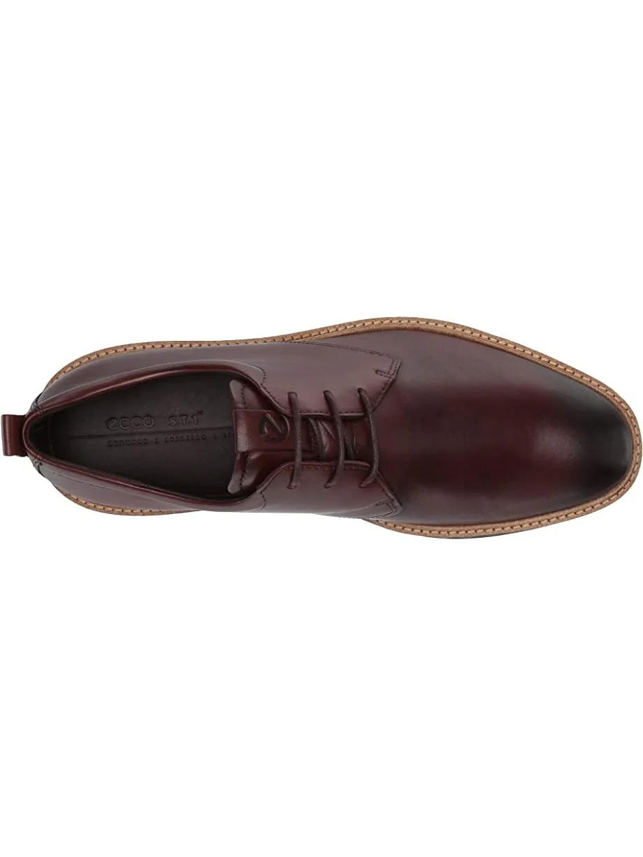 Туфли ECCO ST1 Hybrid Plain Toe Tie — изображение 3 из 8, коричневый