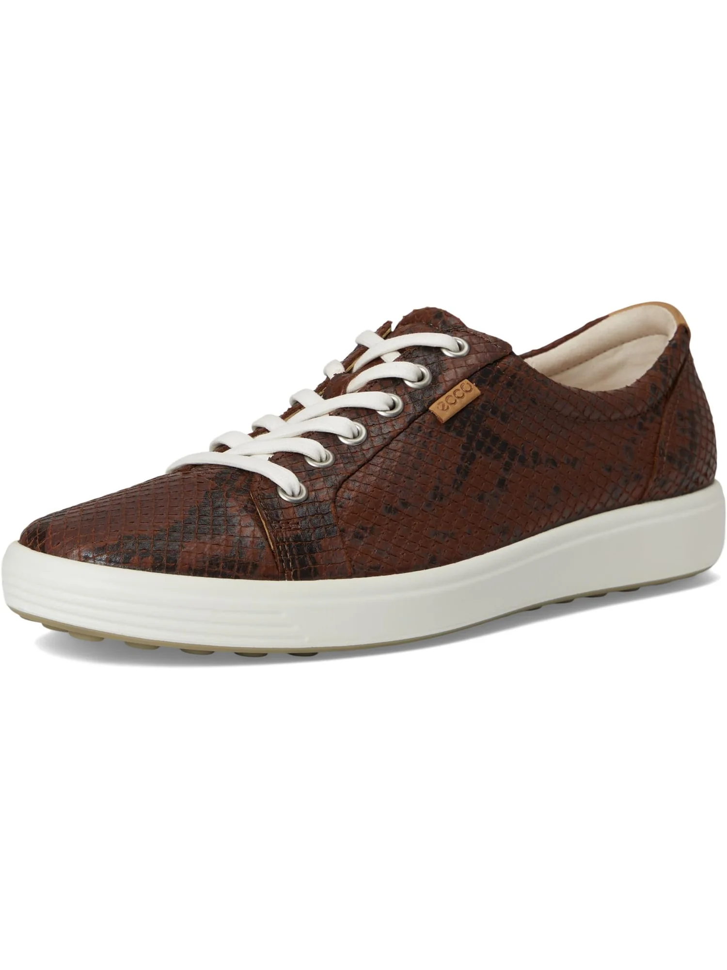 Кроссовки ECCO Soft 7 Sneaker, Плетеный верх — изображение 7 из 7, черный