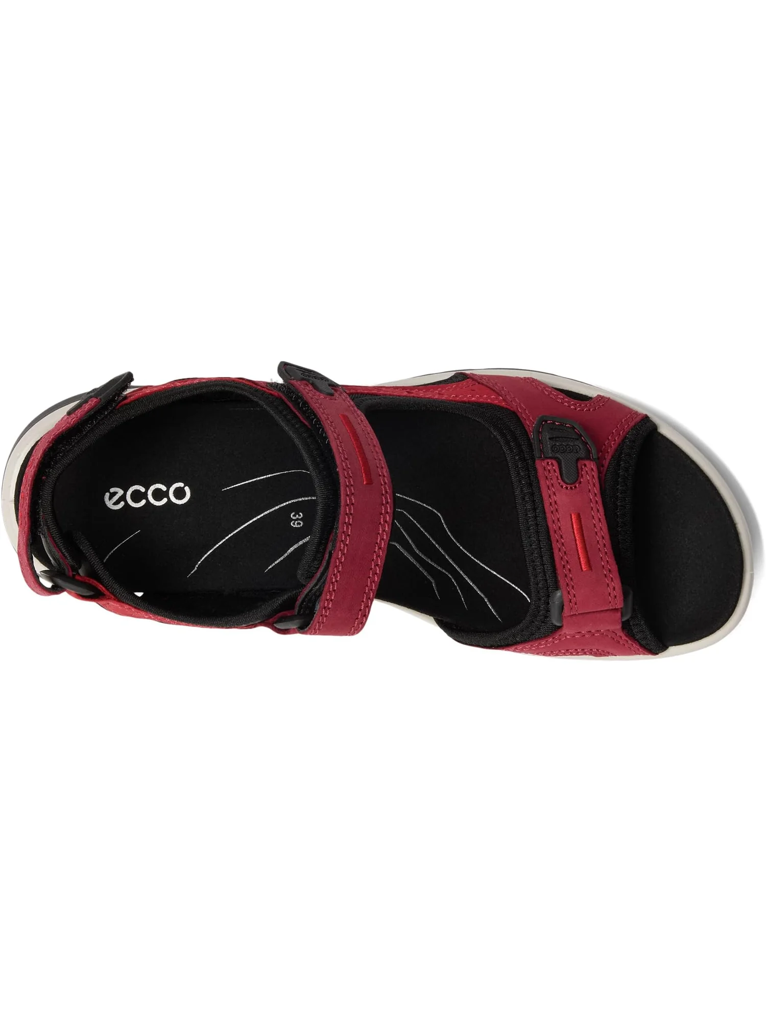 Женские сандалии Юкатана ECCO Sport — изображение 2 из 7, красный