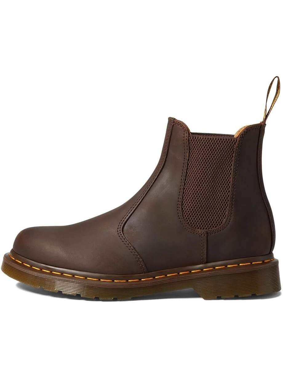 Ботинки челси Dr. Martens 2976 Stitch Smooth — изображение 4 из 5, коричневый