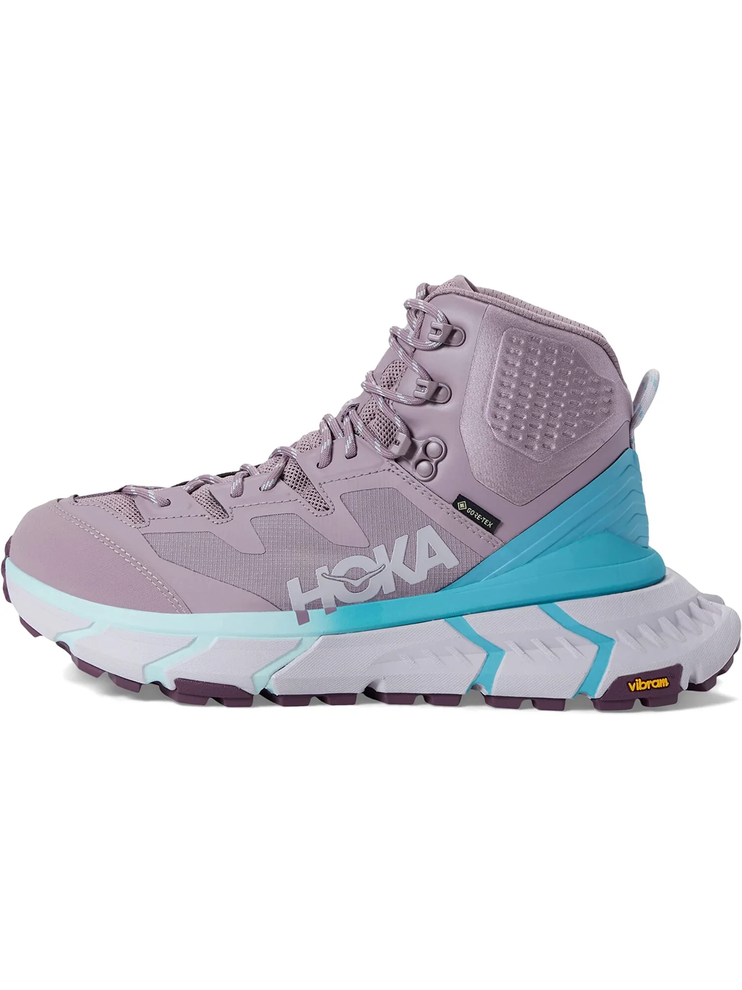 Походная обувь Hoka Tennine Hike GORE-TEX, цвет Elderberry/Coastal Shade — 1