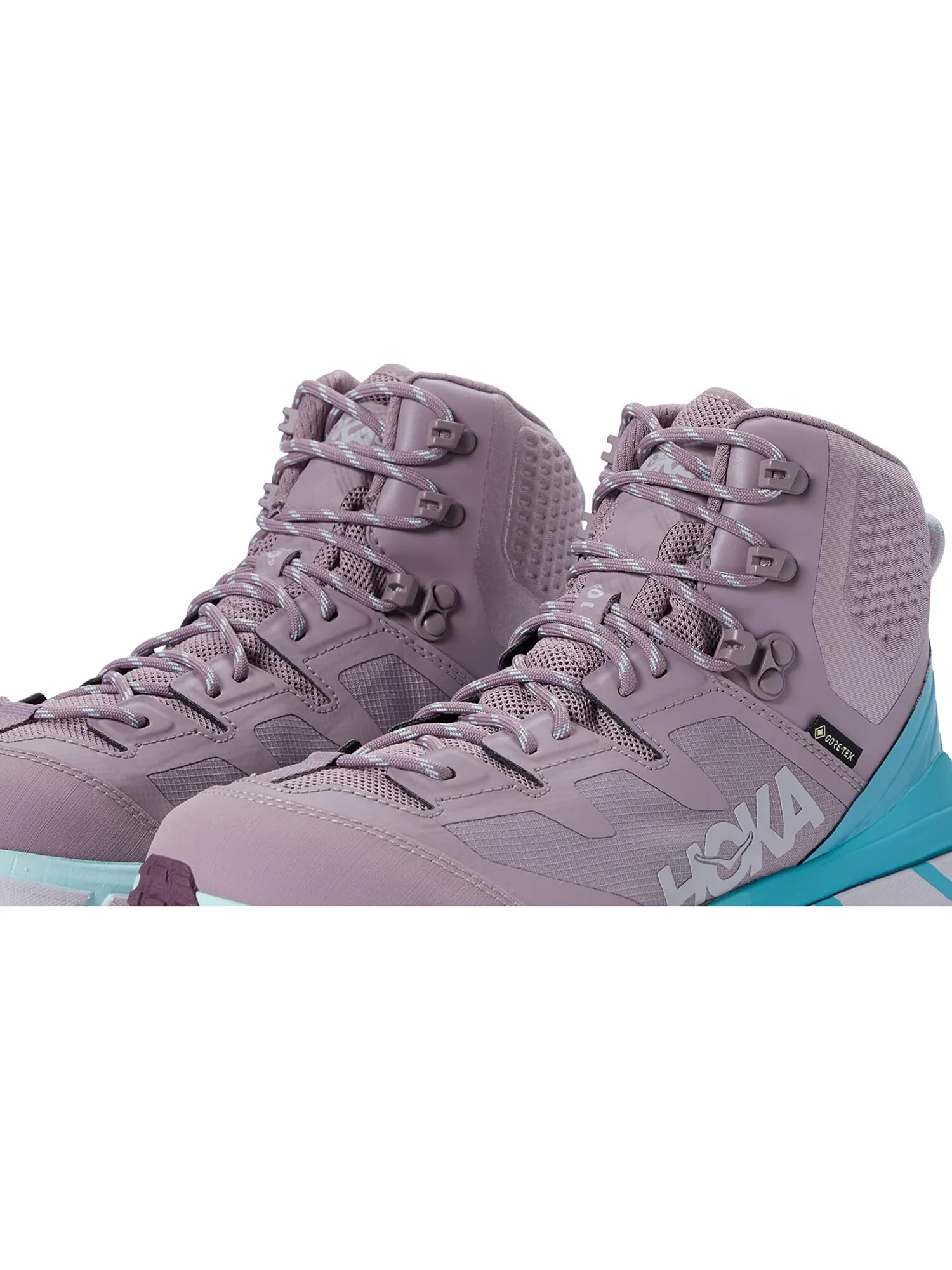 Походная обувь Hoka Tennine Hike GORE-TEX, цвет Elderberry/Coastal Shade — 4