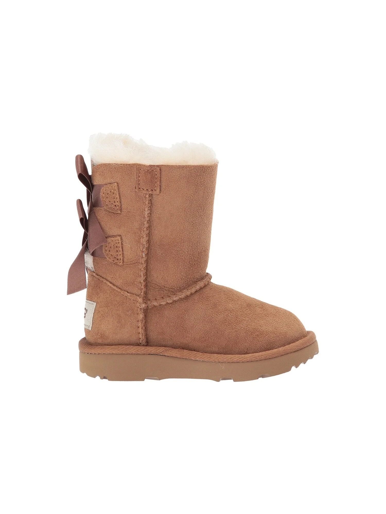 Угги UGG Kids Bailey Bow II (Toddler/Little Kid) — изображение 5 из 7, коричневый