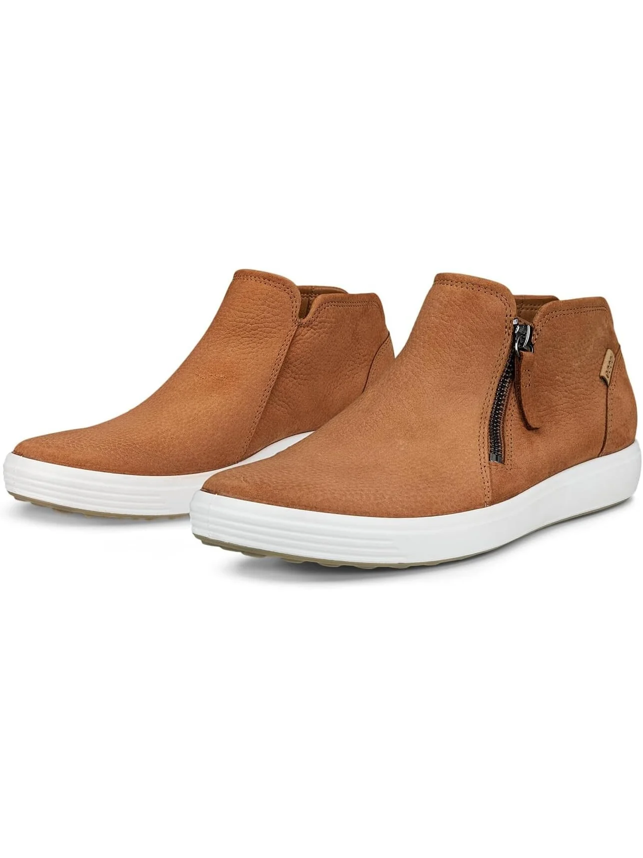 Ботинки ECCO Soft 7 Low Cut Zip Bootie, повседневные — изображение 1 из 4, кашемировый
