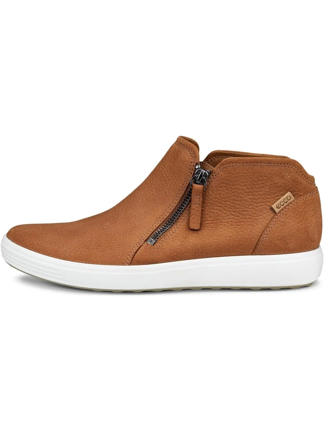 Ботинки ECCO Soft 7 Low Cut Zip Bootie, повседневные — изображение 3 из 4, кашемировый
