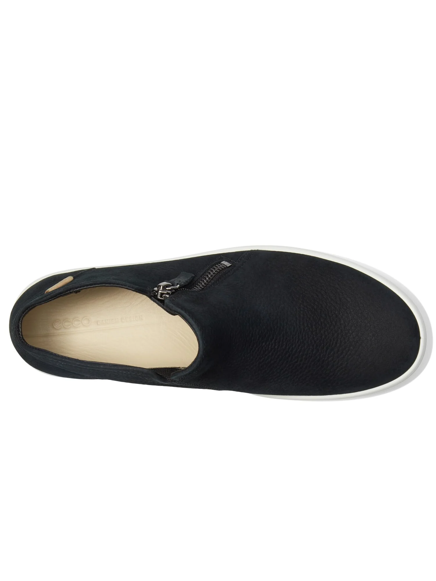 Ботинки ECCO Soft 7 Low Cut Zip Bootie — черный