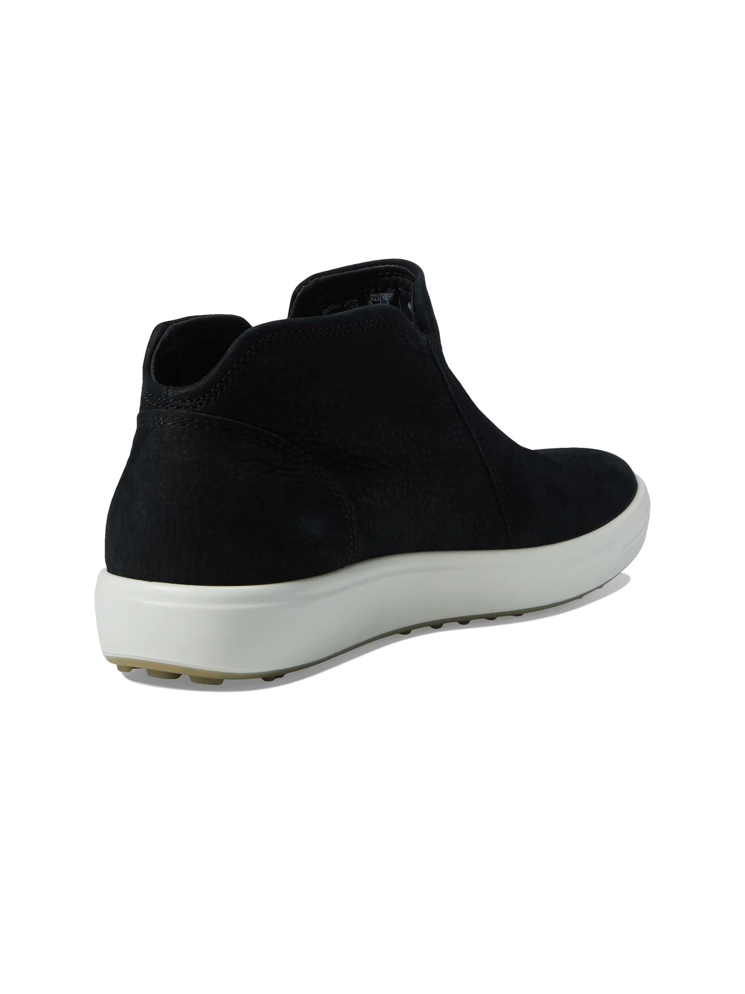Ботинки ECCO Soft 7 Low Cut Zip Bootie — изображение 3 из 4, черный