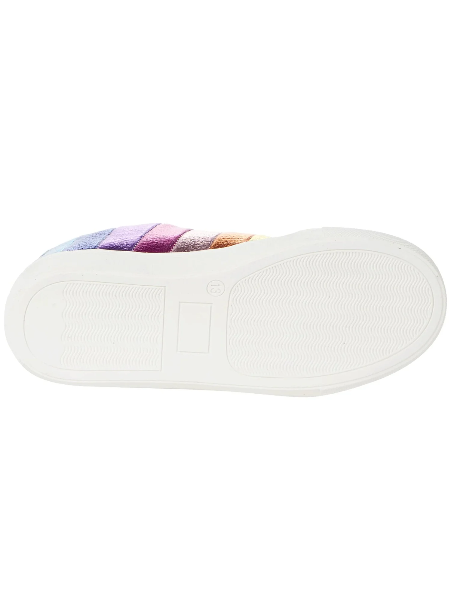 Кроссовки Kurt Geiger London Kids Mini Lane Stripe (Toddler/Little Kid/Big Kid) — изображение 4 из 6, белый