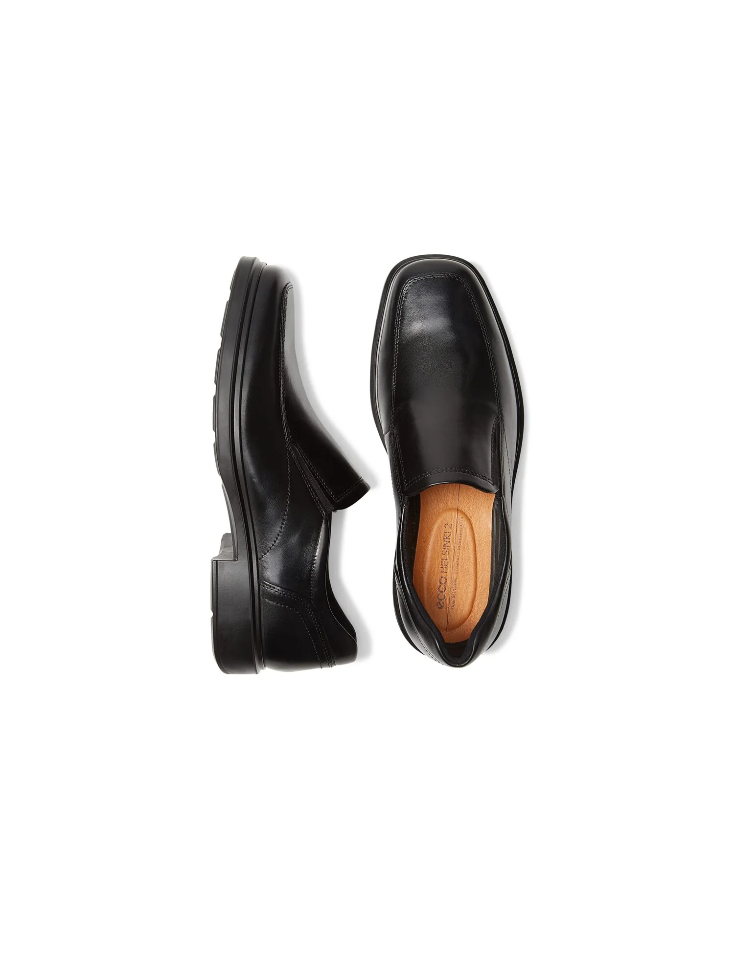 Лоферы ECCO Helsinki 2.0 Apron Toe Slip-On — изображение 2 из 4, черный