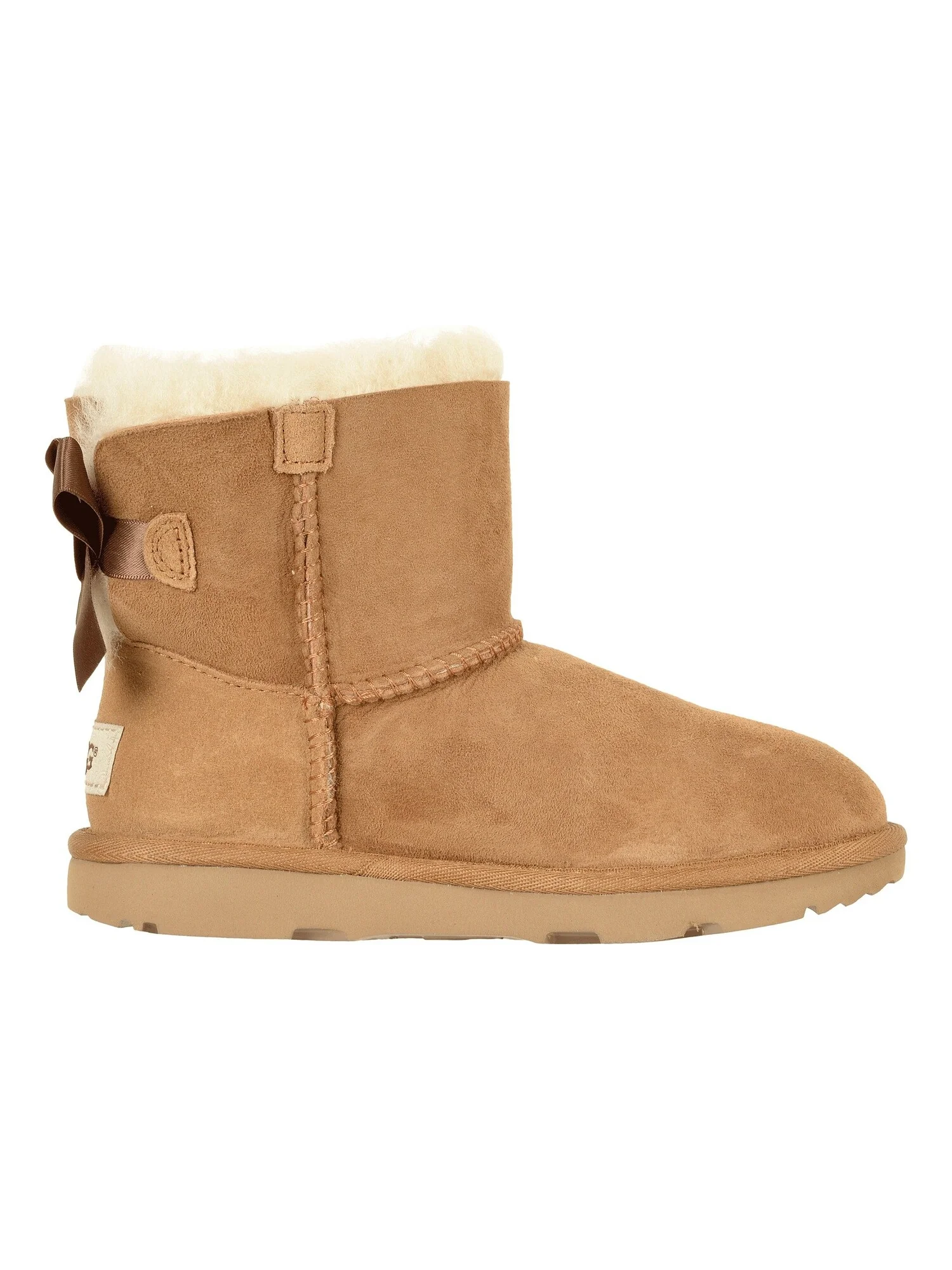 Угги UGG Kids Mini Bailey Bow II (Little Kid/Big Kid) — изображение 2 из 7, коричневый