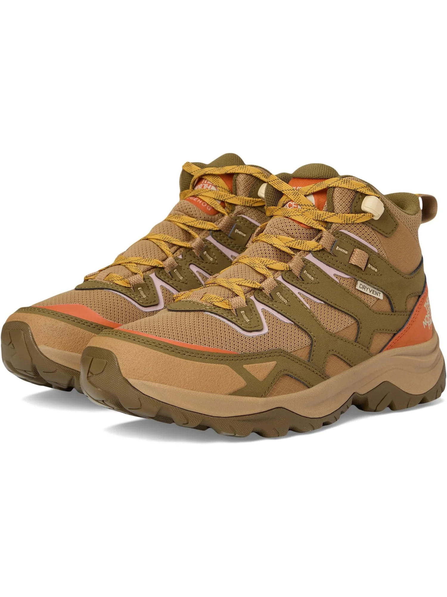 Походные ботинки The North Face Hedgehog 3 Mid WP, цвет Sahara/Caraway Seed — 1