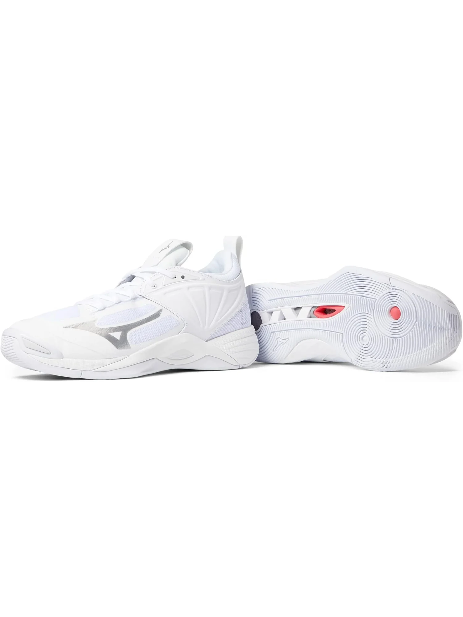 Кроссовки Wave Momentum 2 Mizuno — изображение 1 из 6, белый/серебристый