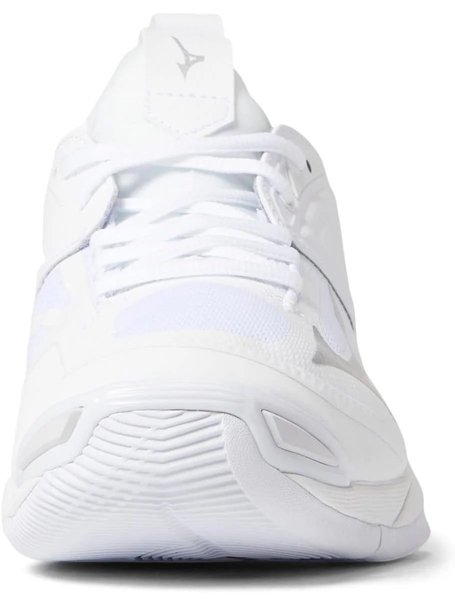 Кроссовки Wave Momentum 2 Mizuno — изображение 3 из 6, белый/серебристый