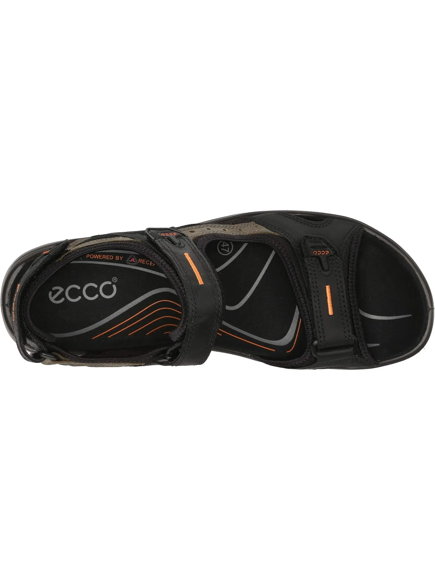 Сандалии Yucatan Sandal ECCO Sport — изображение 2 из 7, черный//черный