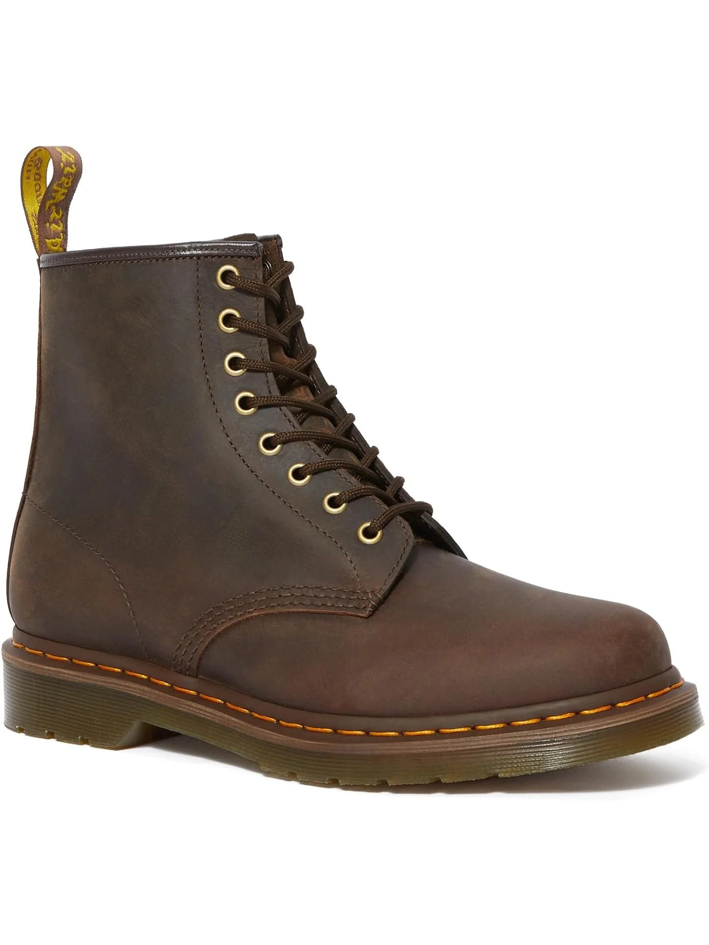 Ботинки Dr. Martens 1460 Crazy Horse — изображение 4 из 7, коричневый