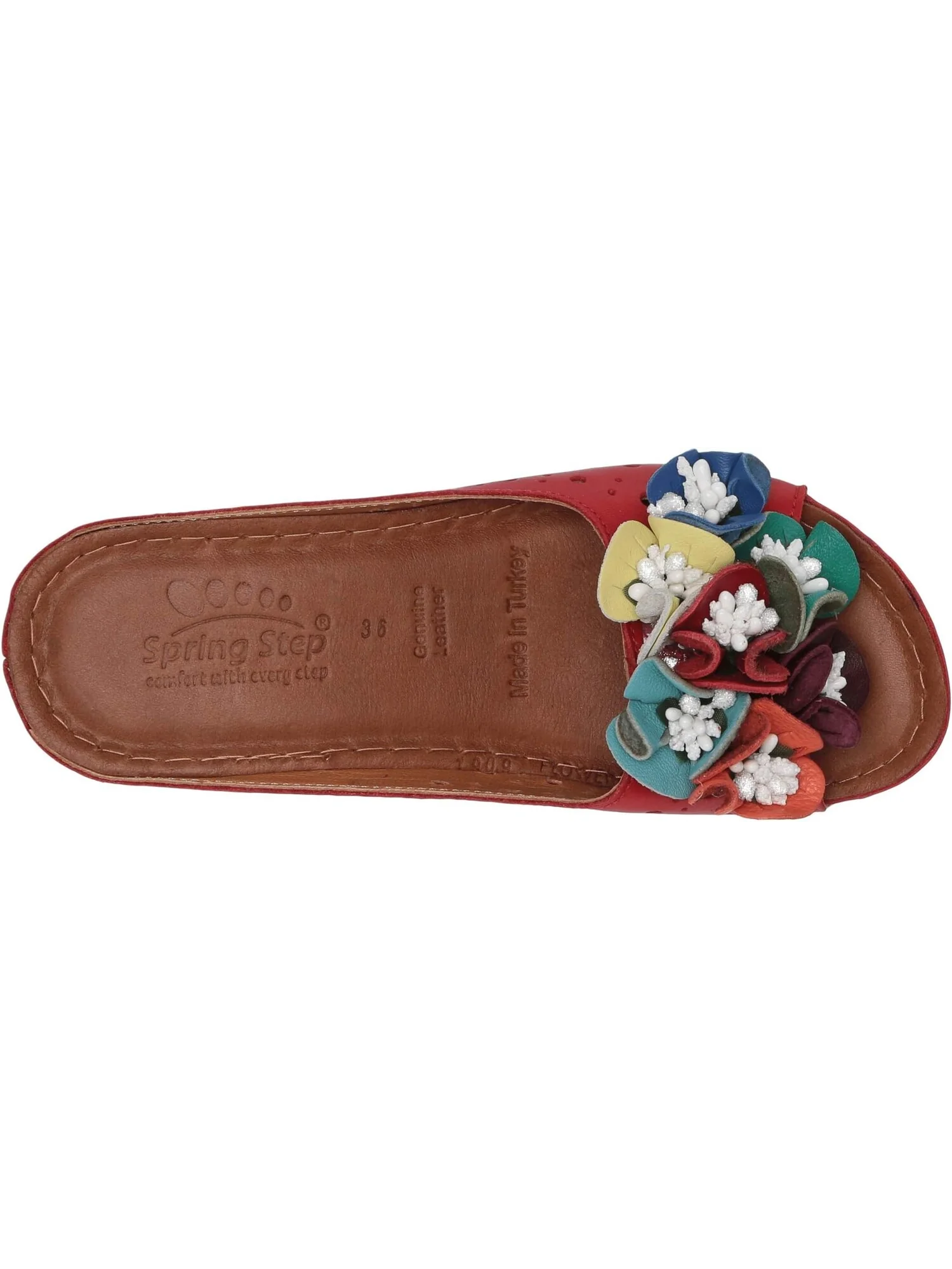 Босоножки Flowerchild Spring Step — изображение 2 из 7, красный