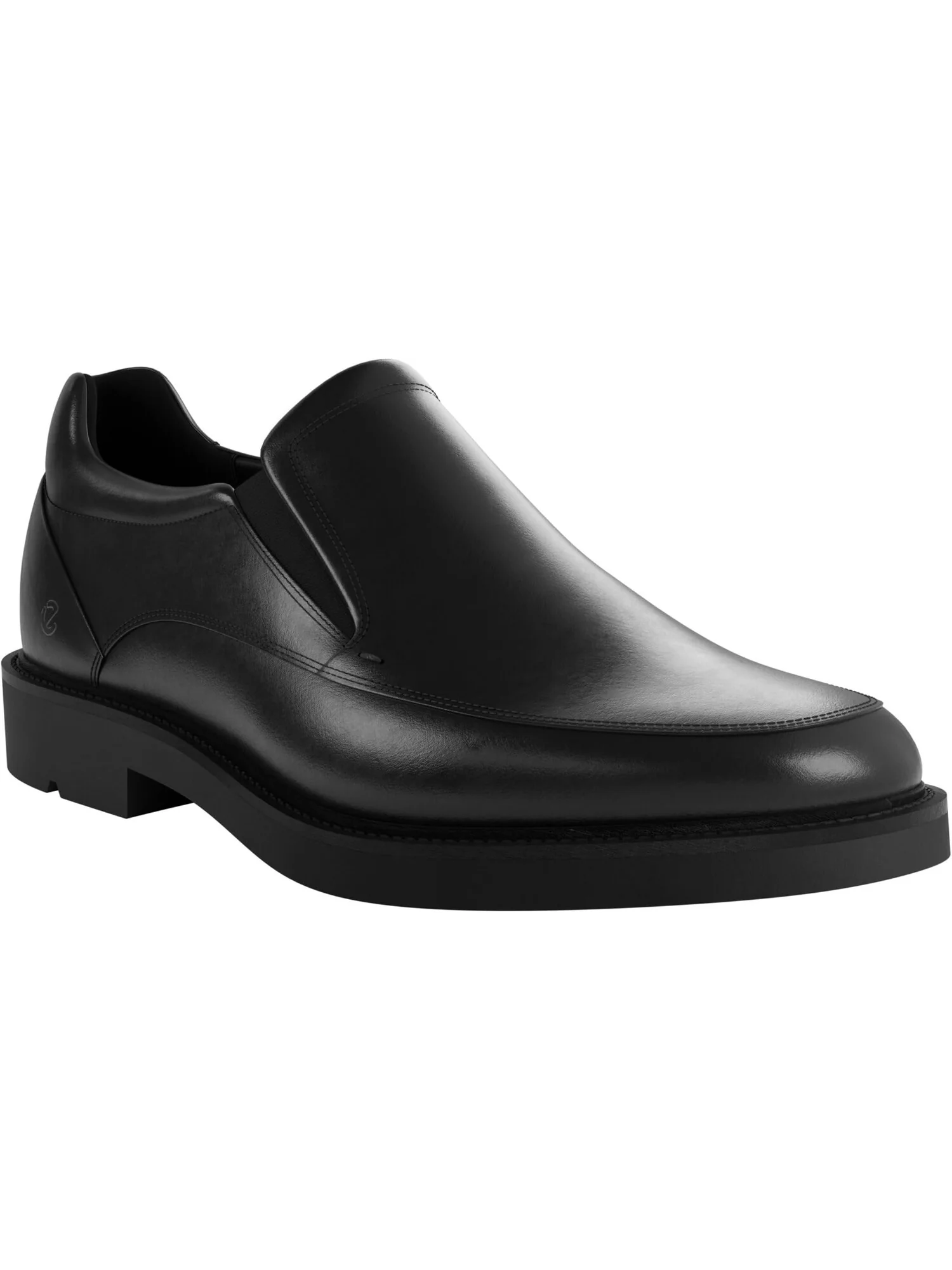 Лоферы ECCO London Apron Toe Slip-On — изображение 1 из 4, черный