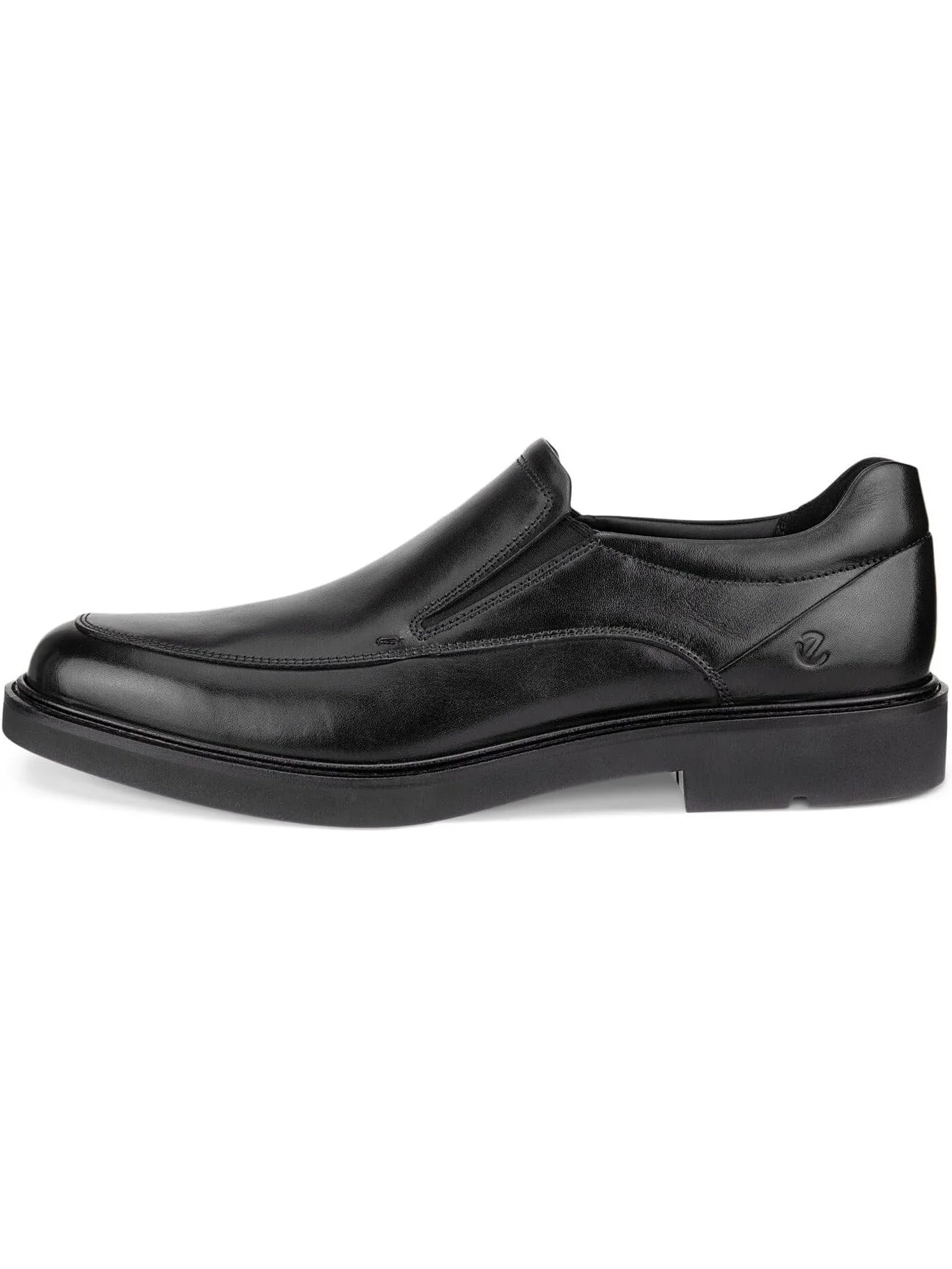 Лоферы ECCO London Apron Toe Slip-On — изображение 3 из 4, черный