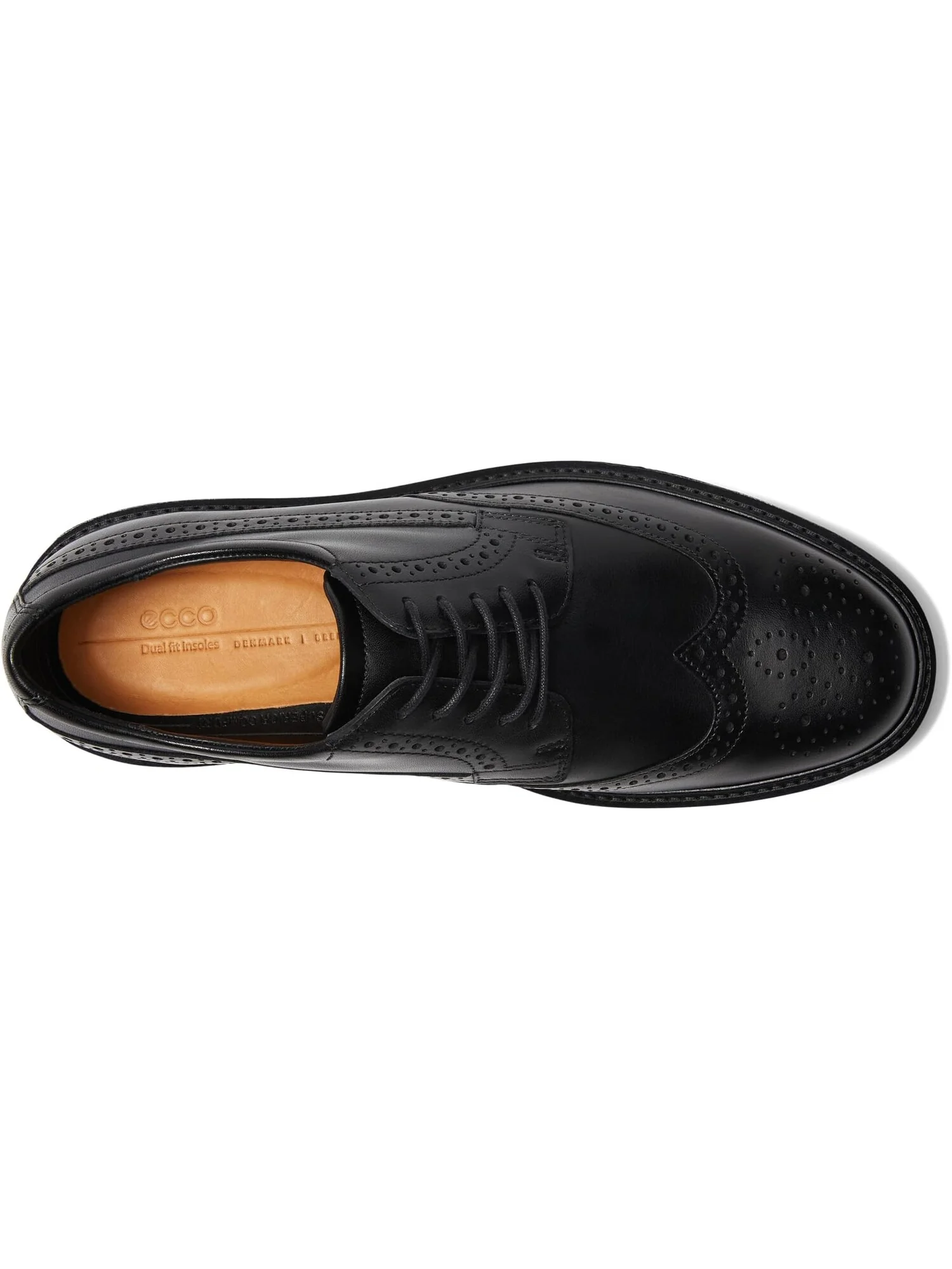 Оксфорды ECCO London Wing Tip — изображение 2 из 4, черный