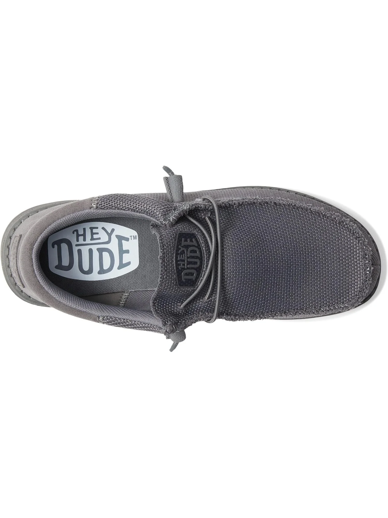 Кроссовки Wally Funk Mono Slip-On Casual Shoes Hey Dude — изображение 2 из 6, серый