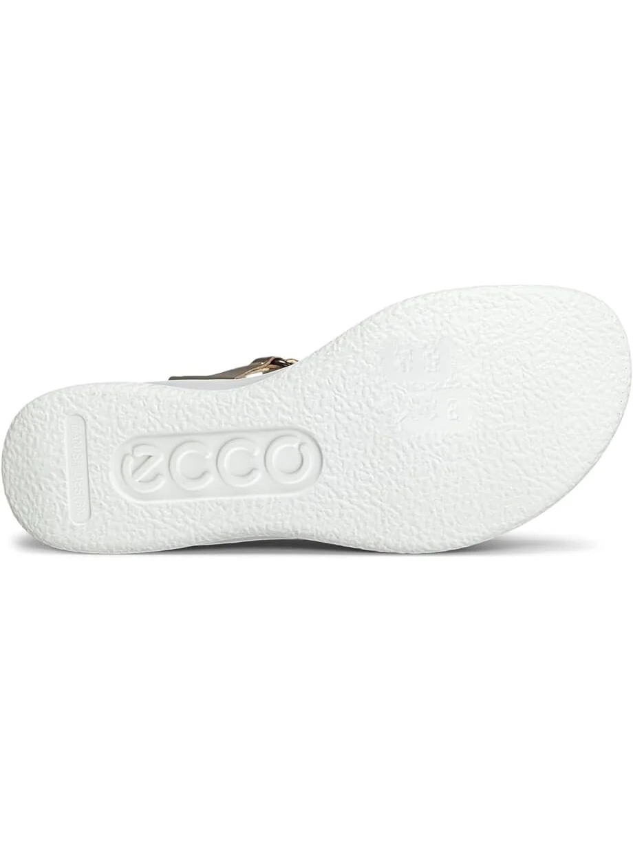 Сандалии ECCO Flowt Wedge Luxury Crossband — изображение 2 из 3, белый