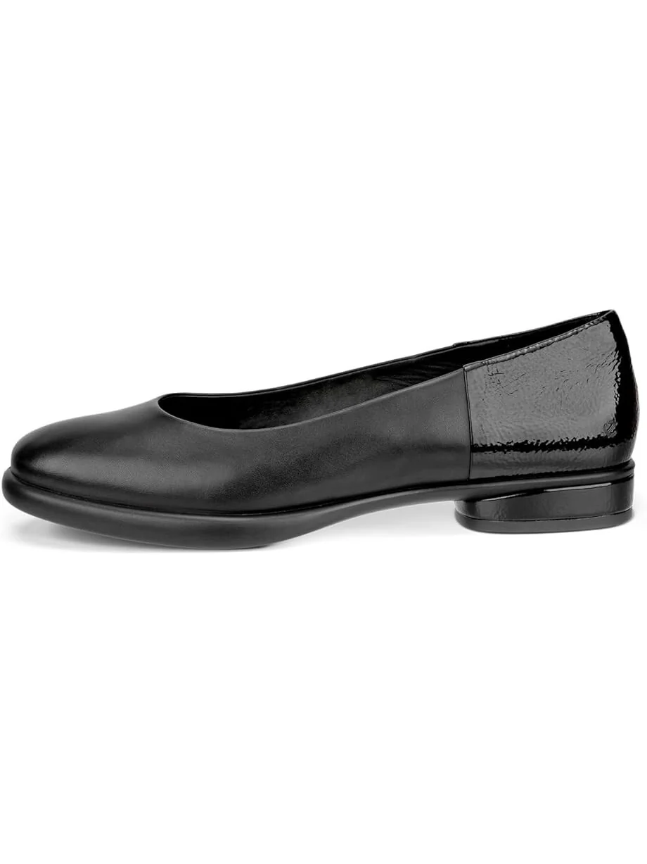 Туфли ECCO Sculpted Luxe Ballerina, балетки — изображение 3 из 3, черный