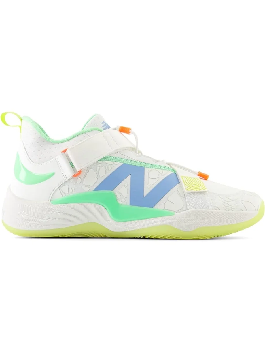 Кроссовки New Balance FuelCell Lindor v2 Off-Field — изображение 5 из 5, белый/неоновый
