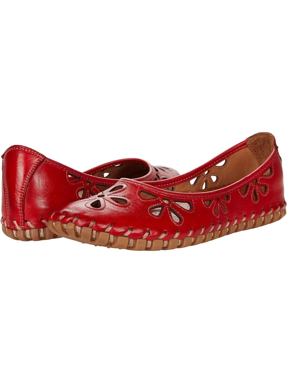 Туфли на плоской подошве Spring Step Rayely — изображение 1 из 5, красный