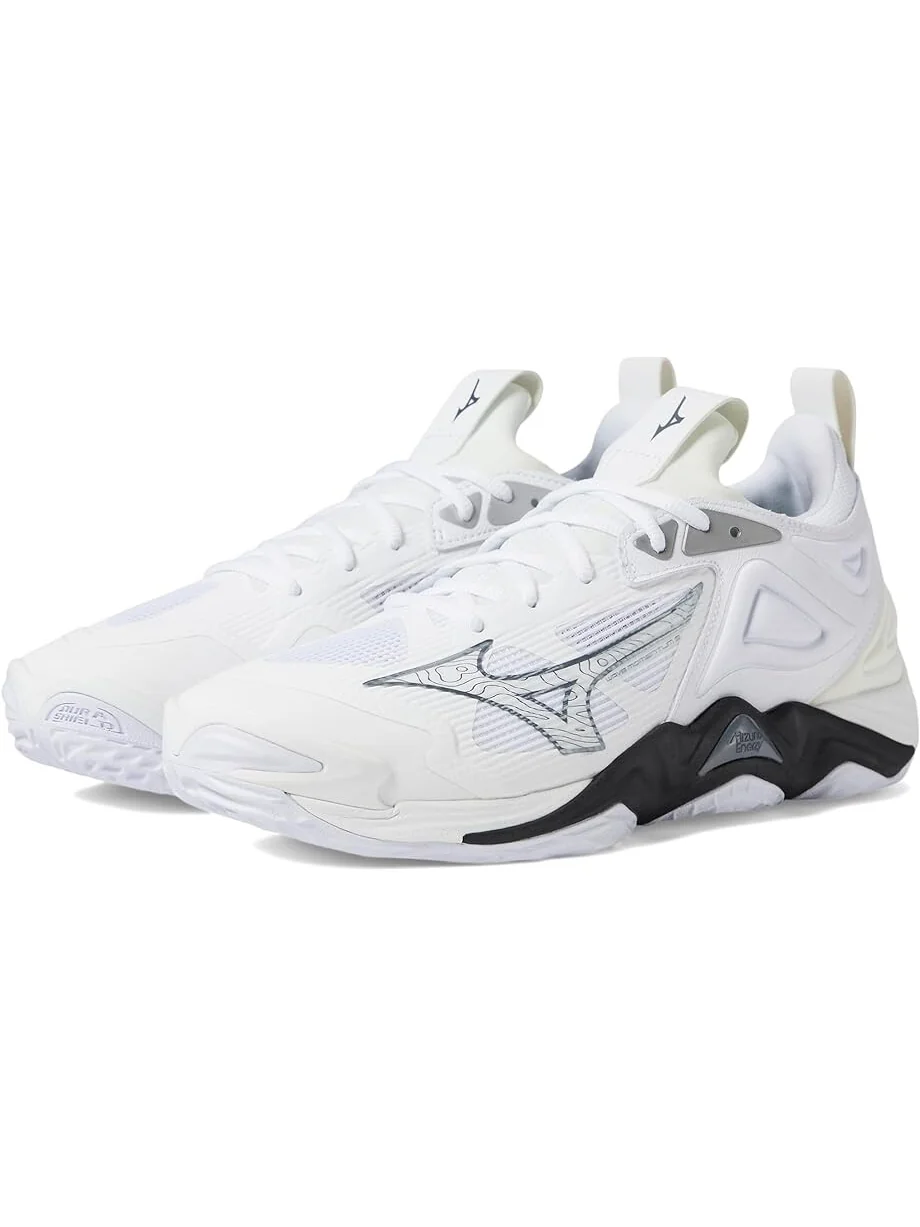 Кроссовки Mizuno Wave Momentum 3 — изображение 1 из 4, белый/черный