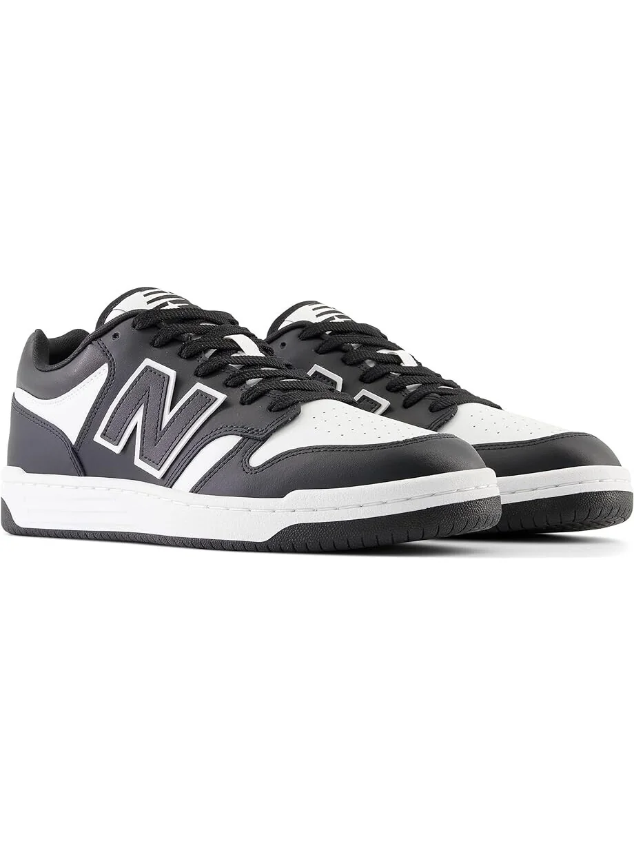 Кроссовки New Balance Classics BB480L v1 — изображение 1 из 4, белый/черный