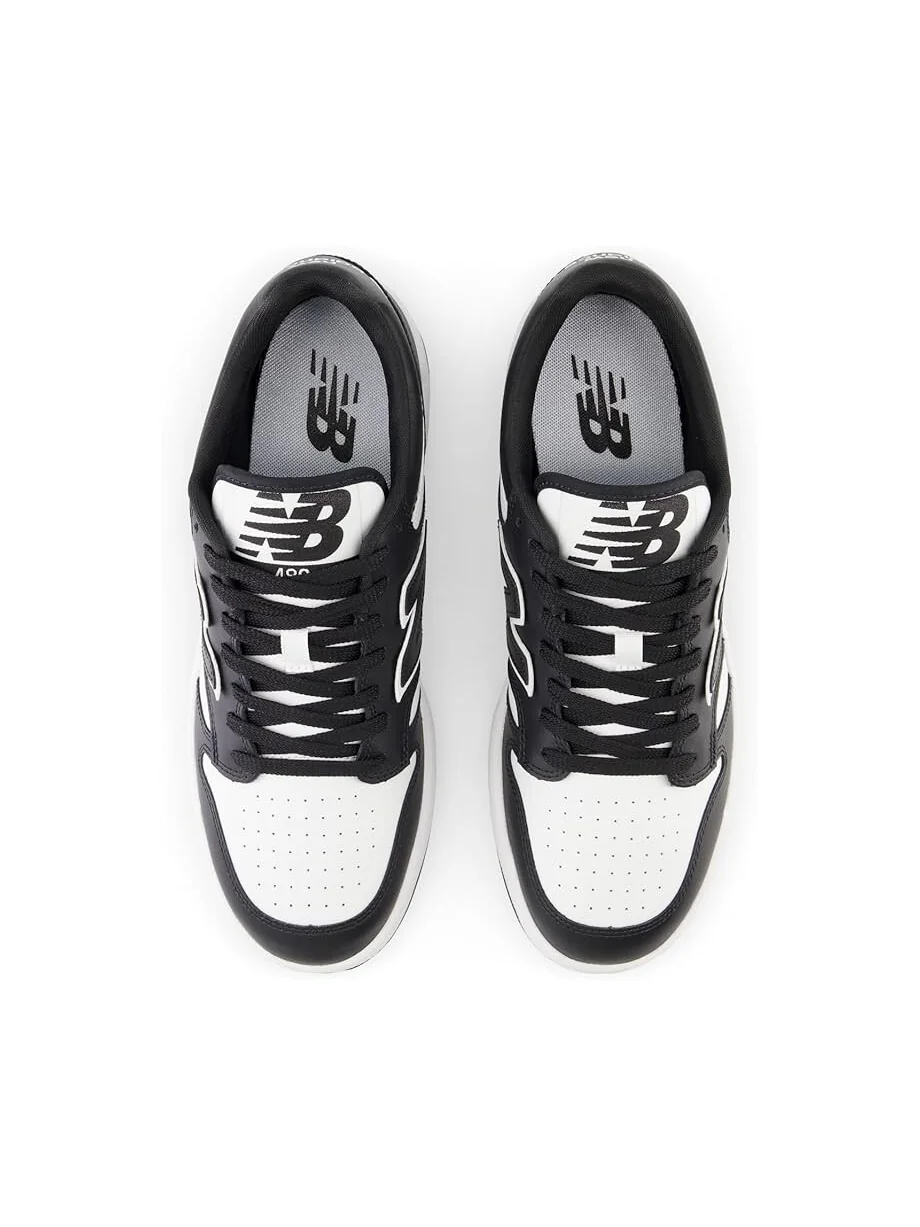 Кроссовки New Balance Classics BB480L v1 — изображение 2 из 4, белый/черный