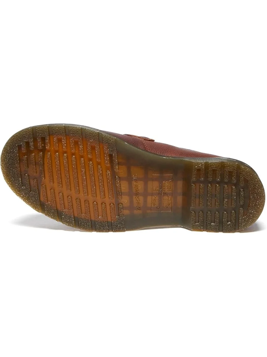 Лоферы Dr. Martens Adrian Yellow Stitch Leather Loafers — изображение 3 из 4, бежевый