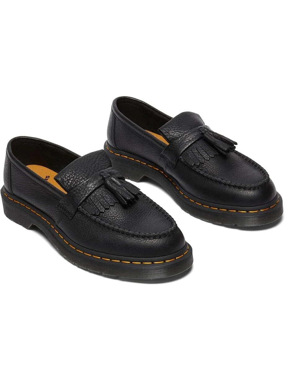 Лоферы Dr. Martens Adrian Yellow Stitch Leather Loafers — изображение 1 из 3, черный