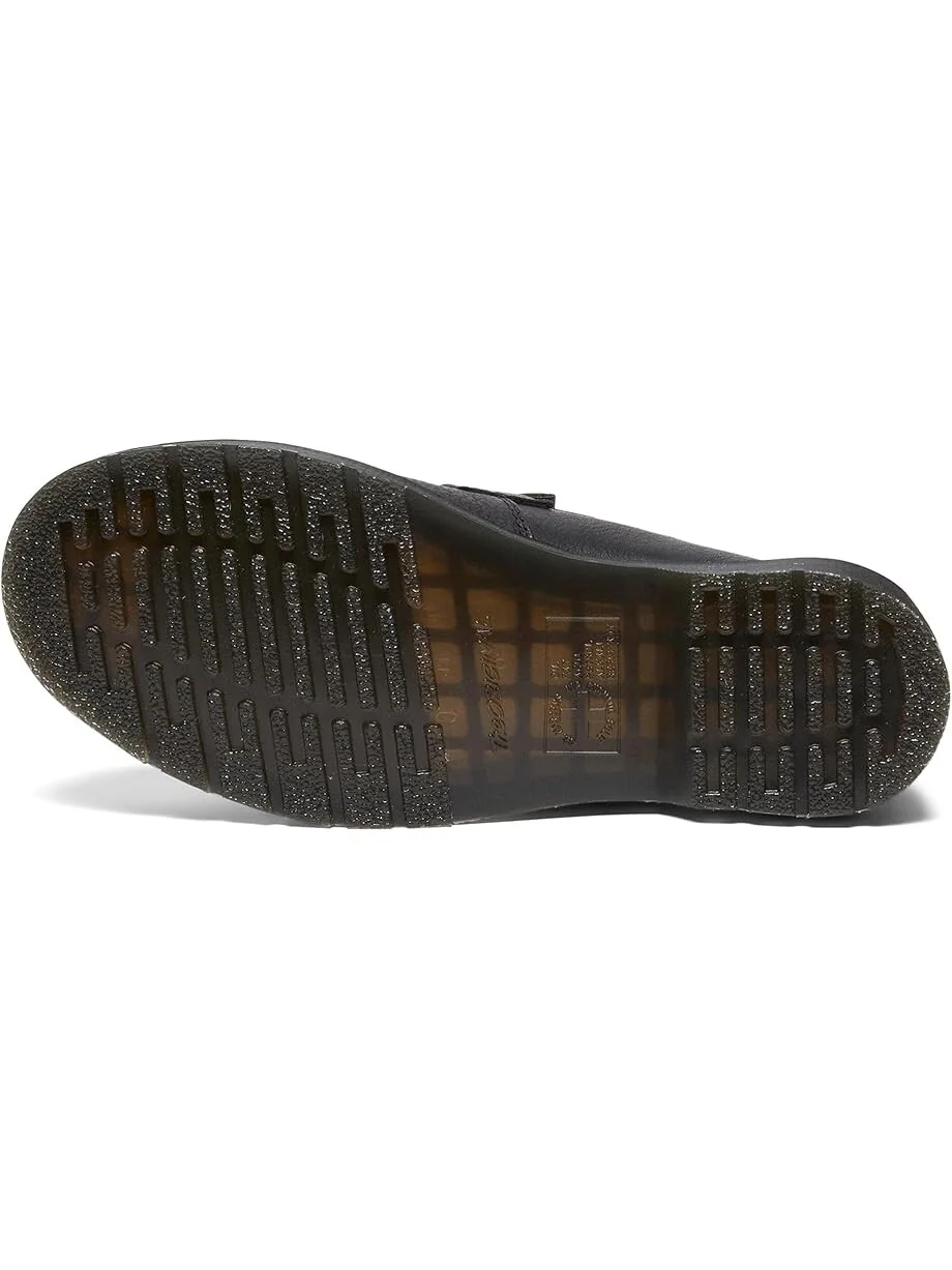 Лоферы Dr. Martens Adrian Yellow Stitch Leather Loafers — изображение 2 из 3, черный