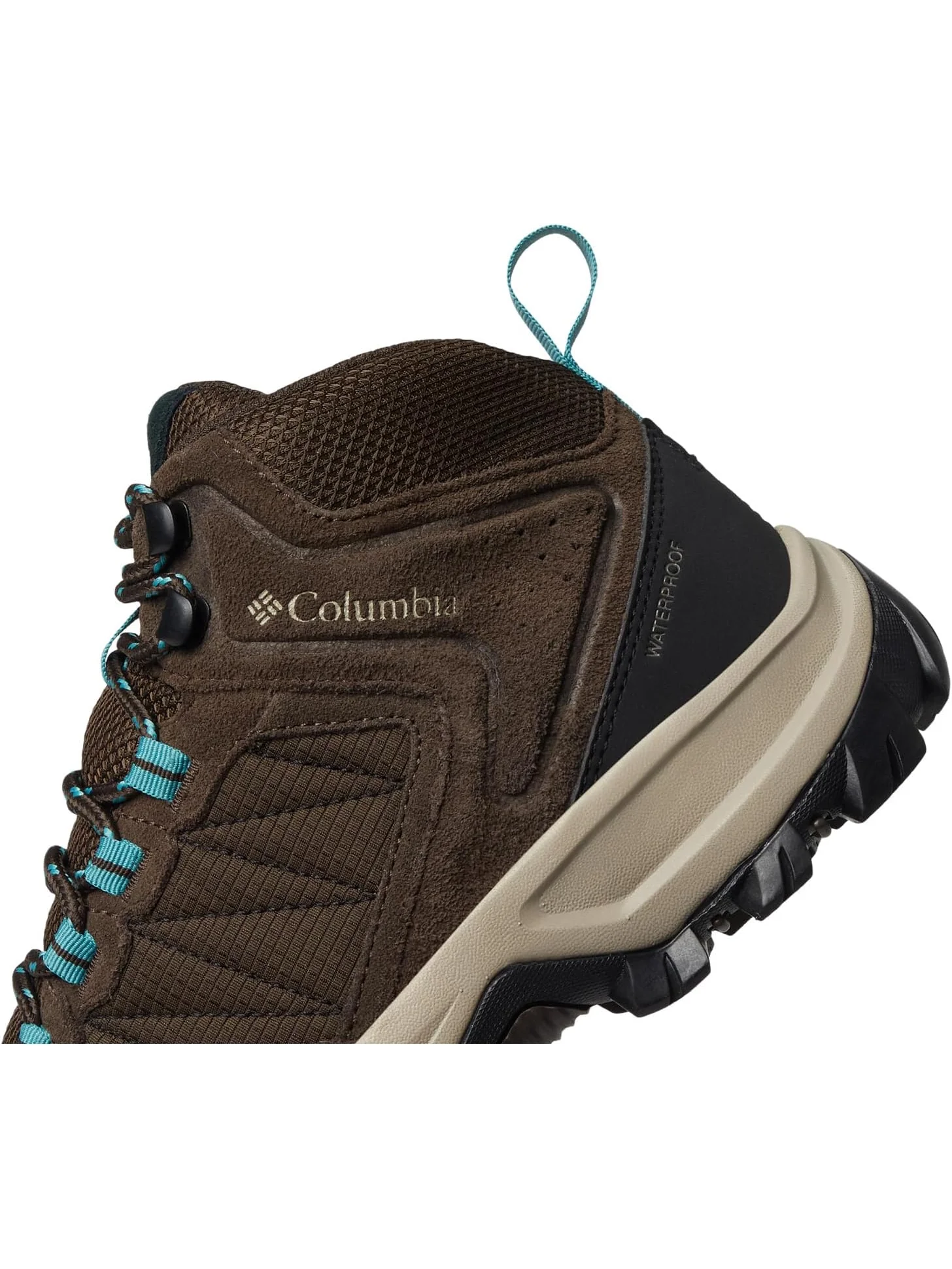 Походная обувь Columbia Women's Transverse Suede — изображение 6 из 7, бирюзовый