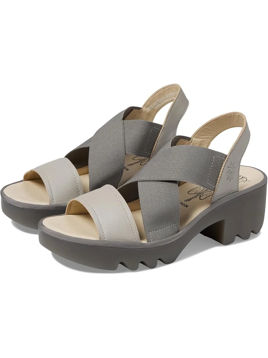 Туфли FLY LONDON TAJI502FLY — серебристый