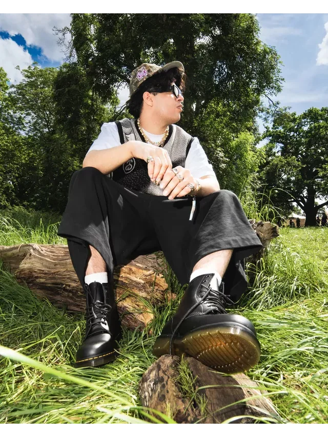 Ботинки Dr. Martens 1460 Smooth Leather — изображение 8 из 13, черный