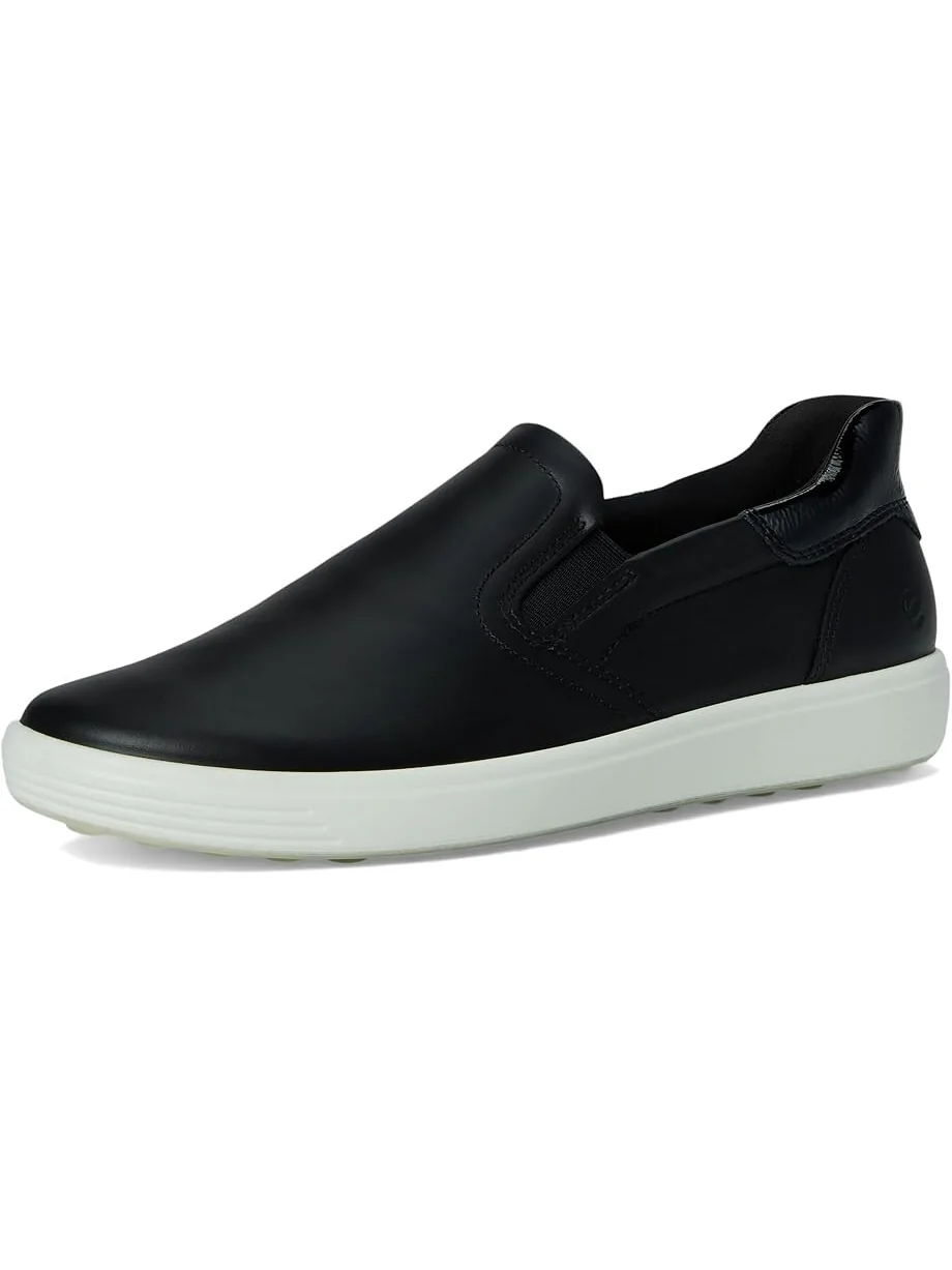 Кроссовки ECCO Soft 7 Easy Slip-On Sneaker — изображение 7 из 7, черный/черный