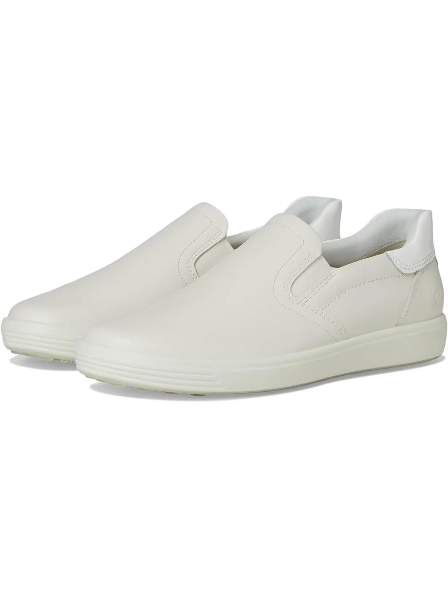 Кроссовки ECCO Soft 7 Easy Slip-On Sneaker — изображение 1 из 7, белый/белый